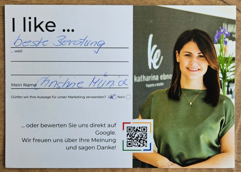 Rezensionen Katharina Ebner Haare und mehr Schierling (12)