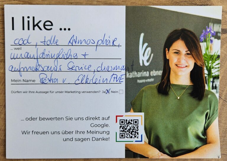 Rezensionen Katharina Ebner Haare und mehr Schierling (15)