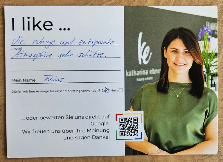 Rezensionen Katharina Ebner Haare und mehr Schierling (7)