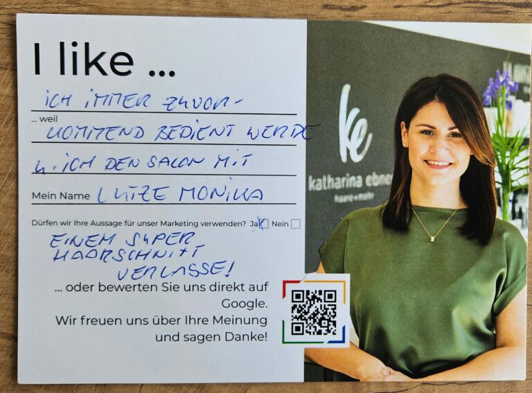 Rezensionen Katharina Ebner Haare und mehr Schierling (8)
