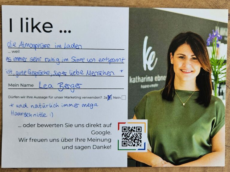 Rezensionen Katharina Ebner Haare und mehr Schierling (9)